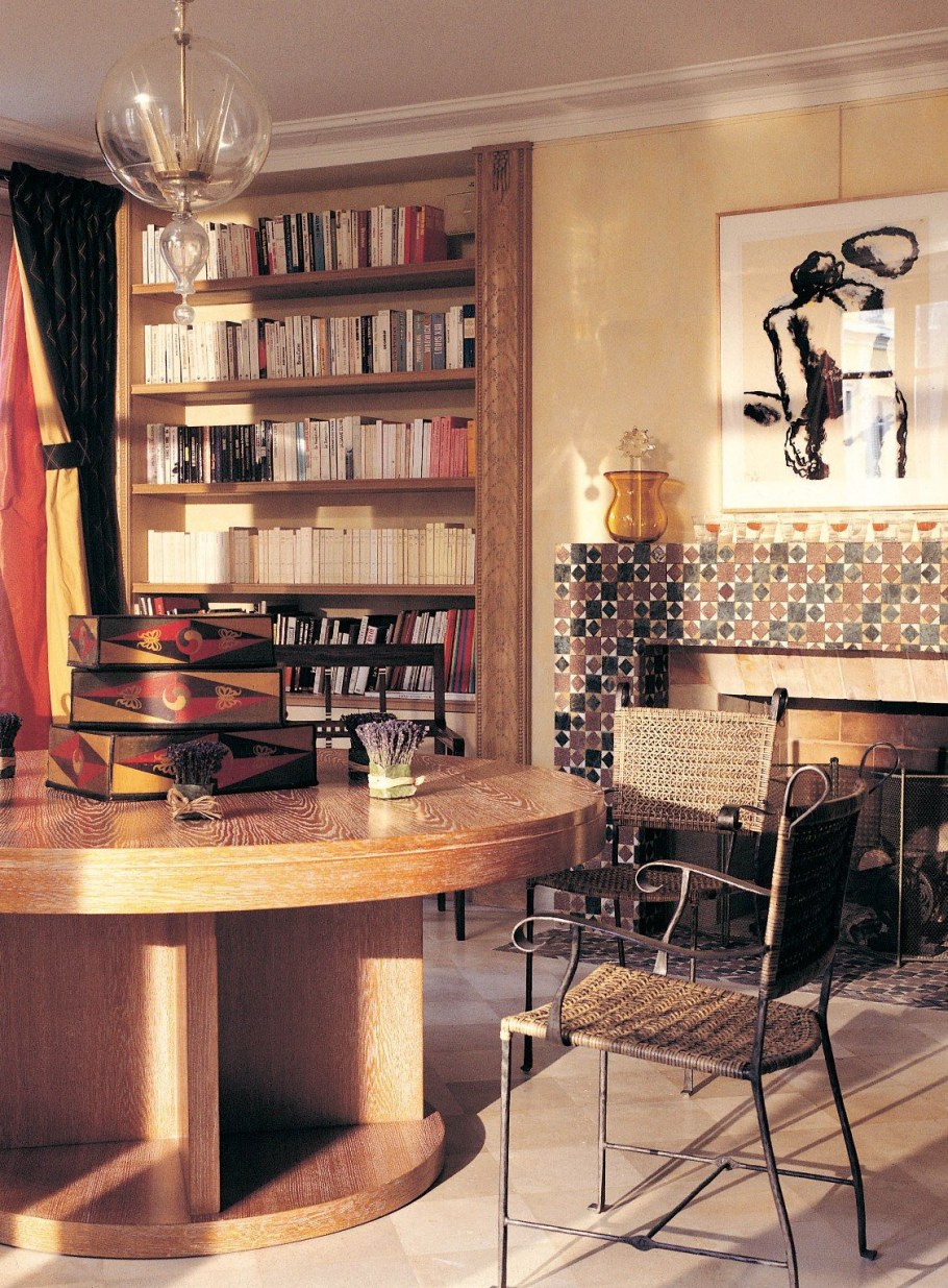 Гостиная с английской решеткой