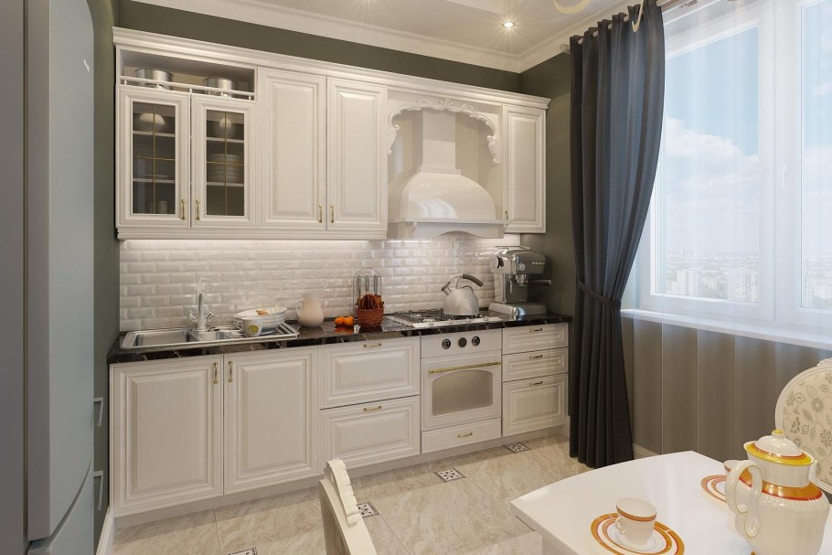 Кухня арт деко Неоклассика