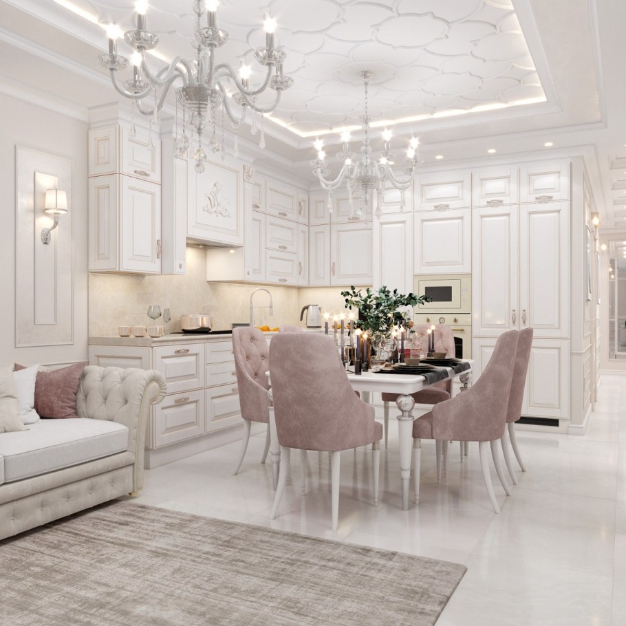 Нео кклассика кухни Неоклассика