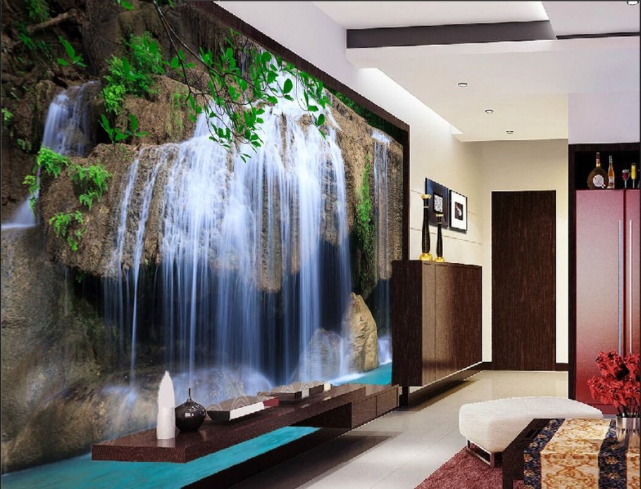 Водопад в квартиру настенный