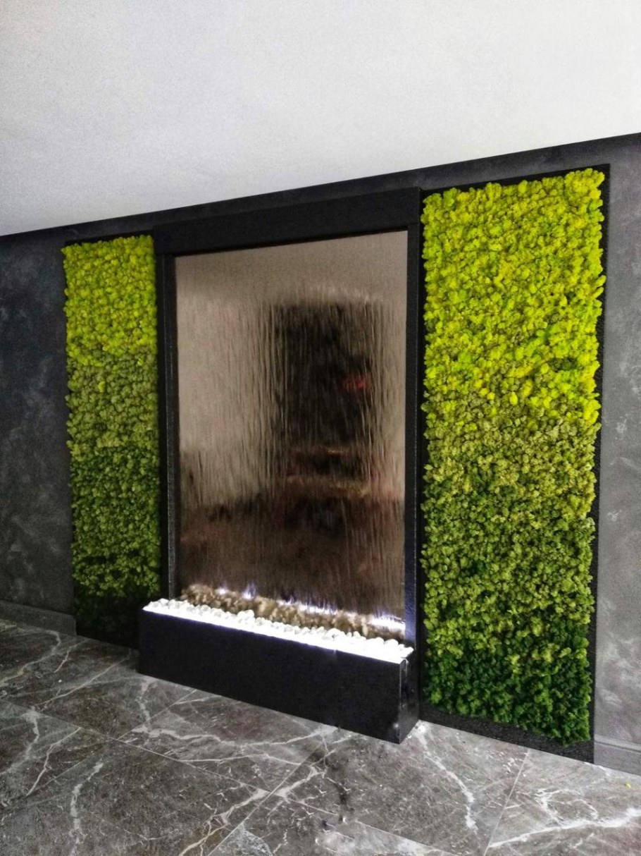 Стена водопад