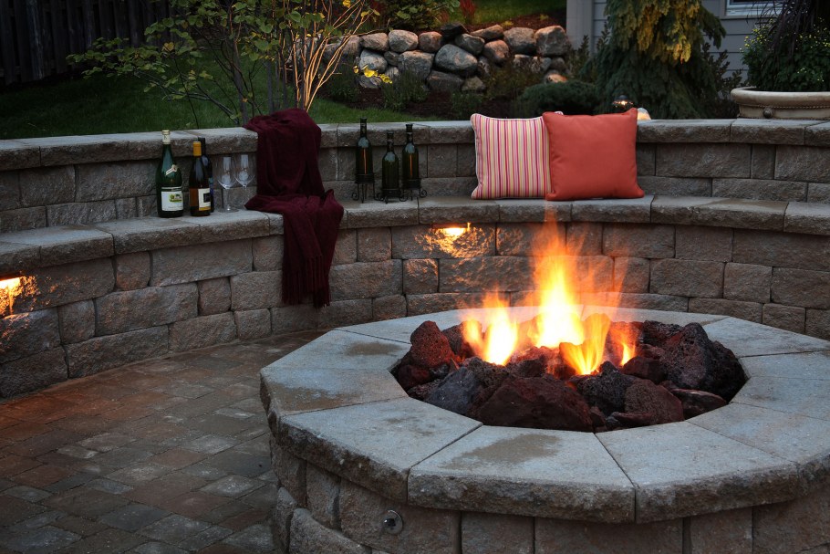 Кострище круглое