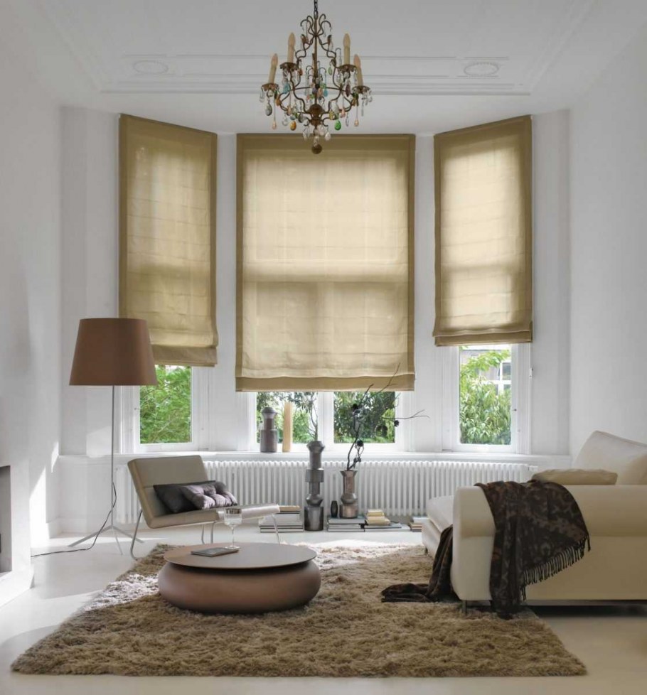 Римские шторы морской Бриз