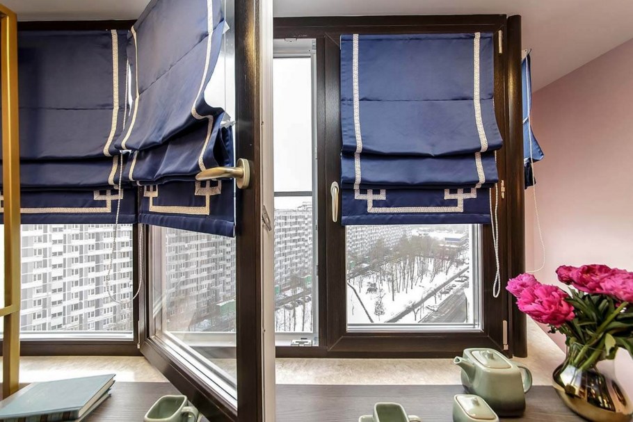 Римская штора Эскар бежевая