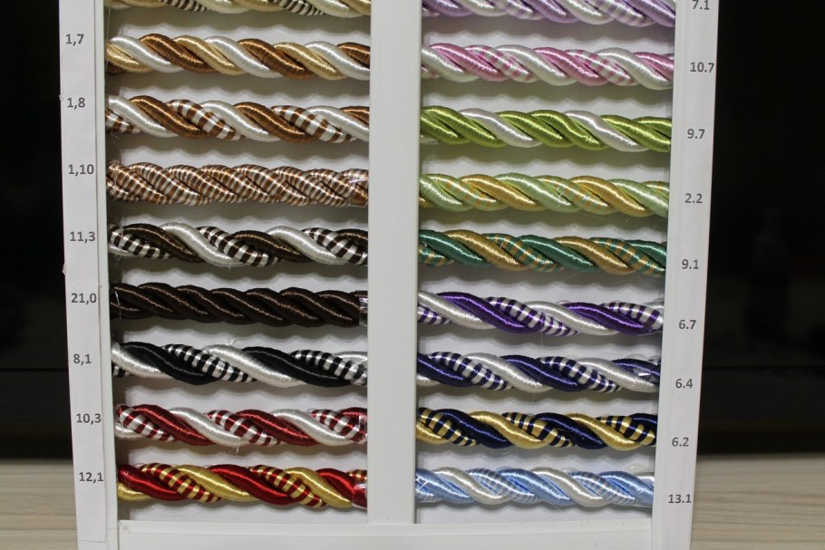 Леонардо шнур декоративный для прихватов штор