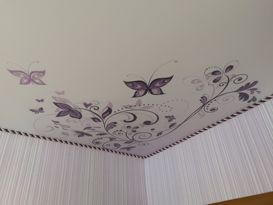 Кант потолочный для натяжных потолков