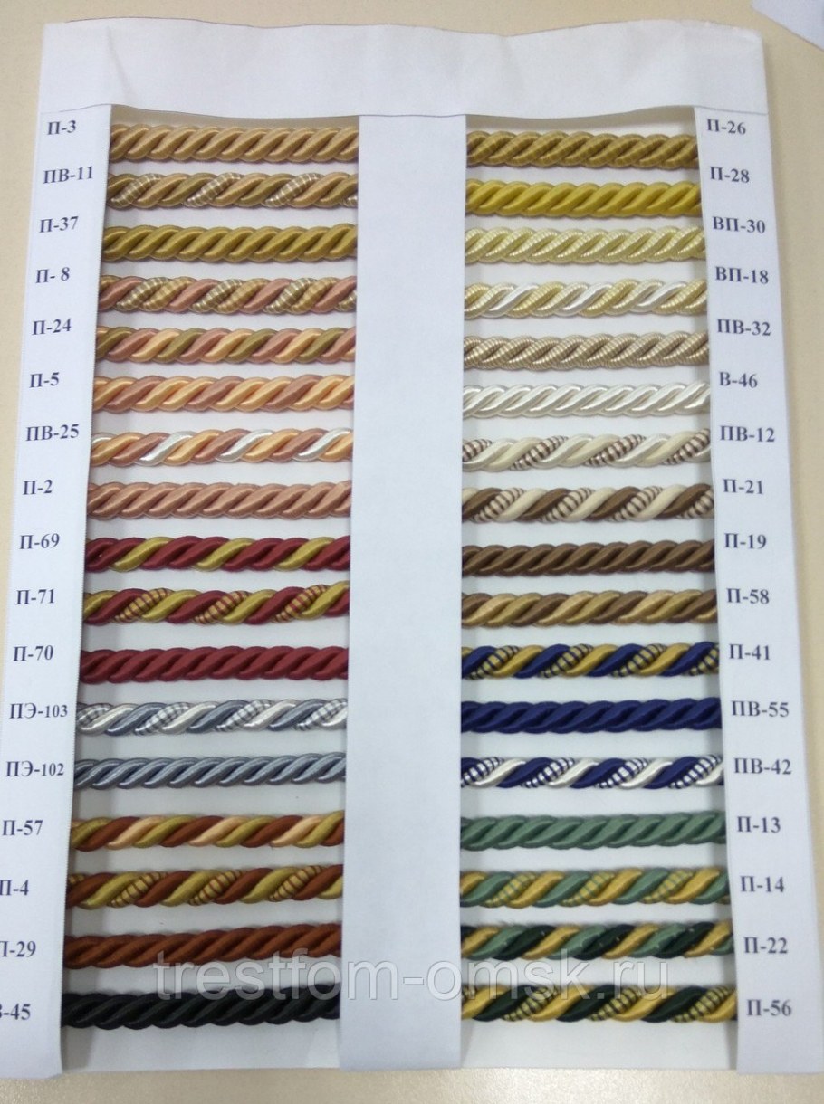 Декоративная веревка багет на потолок