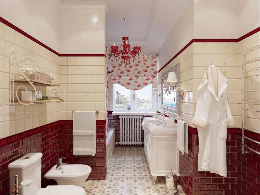Ванна в голландском стиле