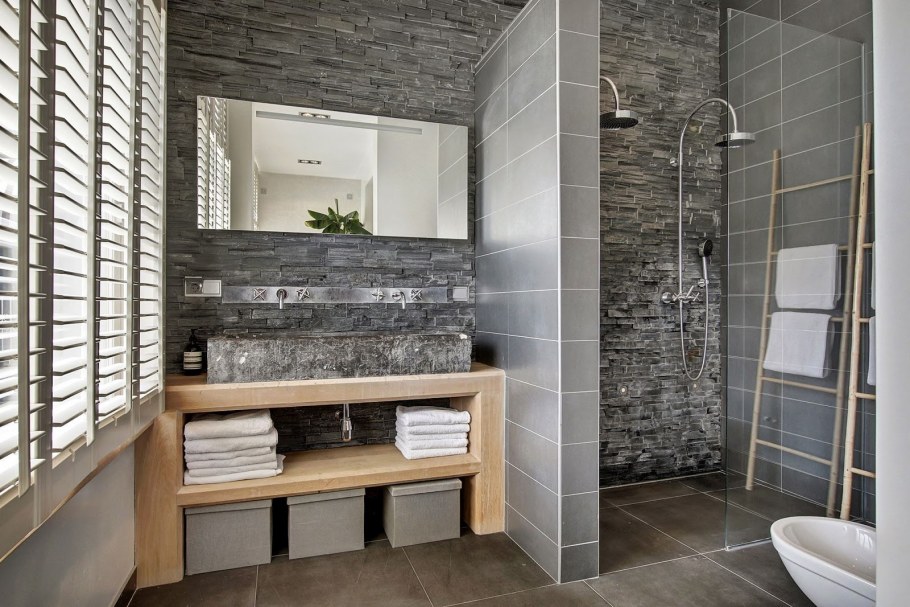 Ванна в стиле Шале