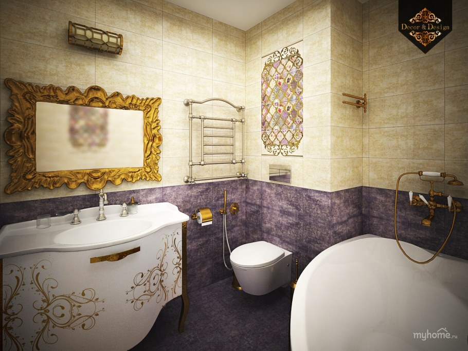 Санузел в деревянном доме