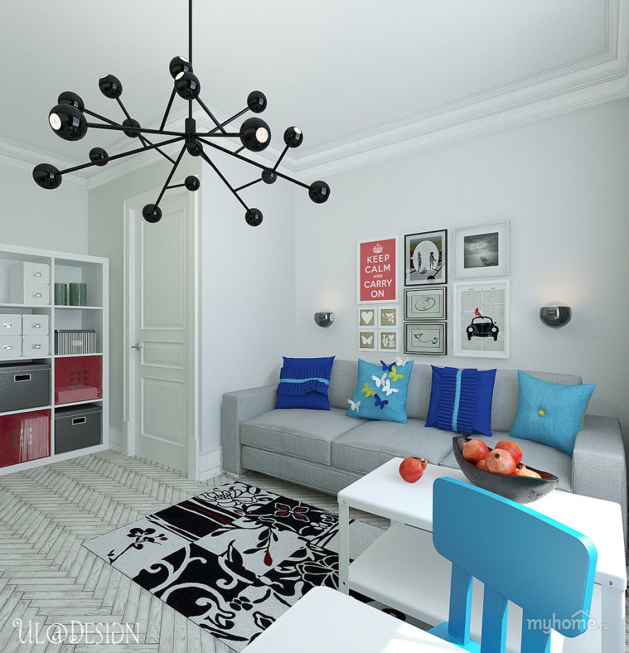 Люстры в скандинавском интерьере