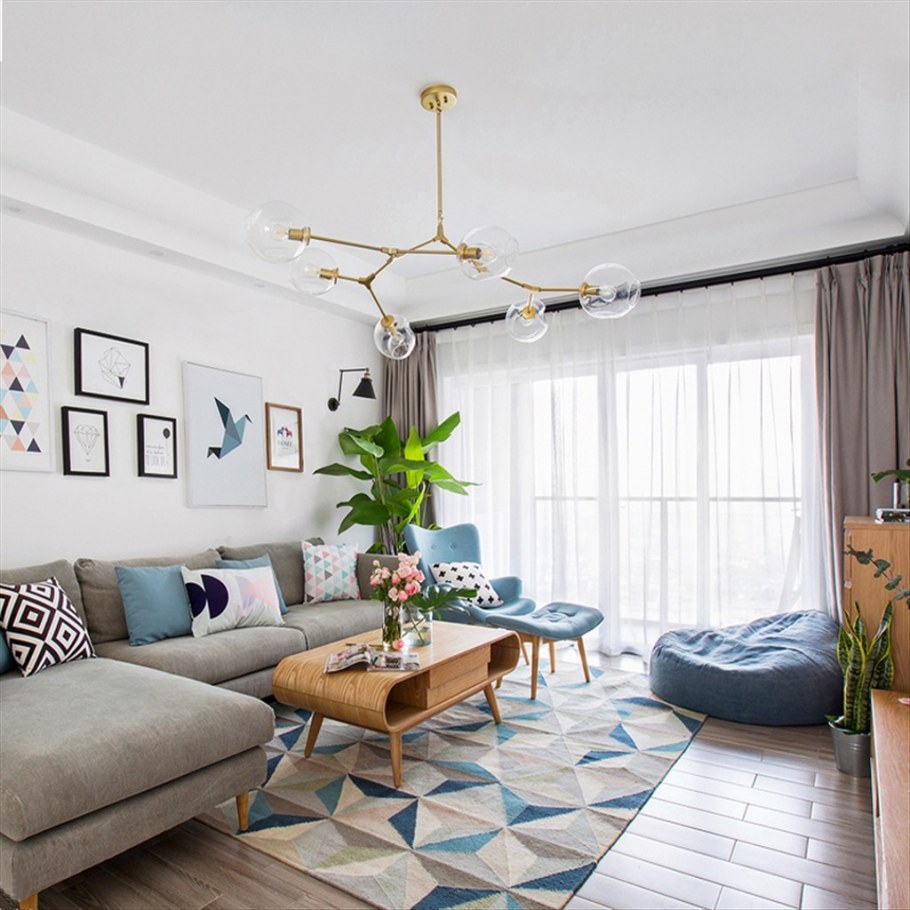 Люстра в стиле Сканди