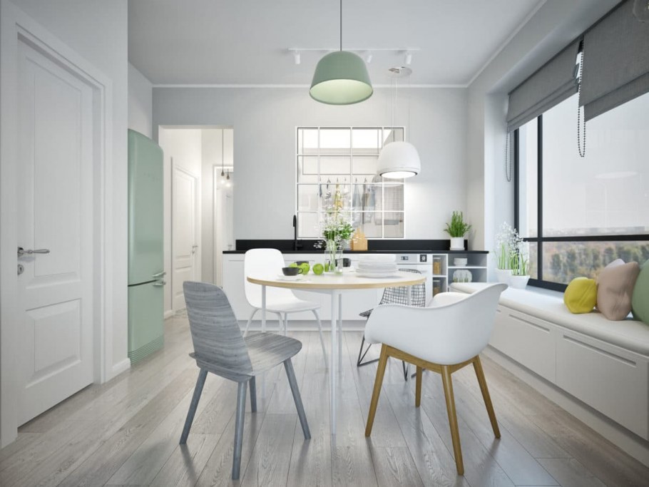 Люстра в скандинавском стиле