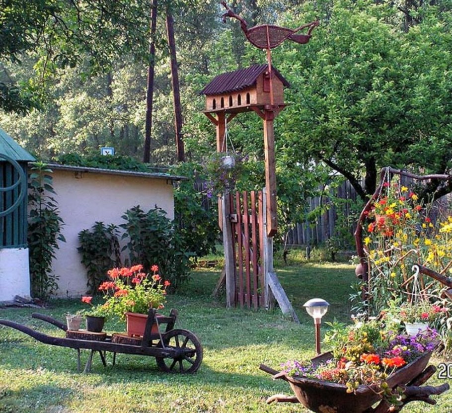 Оригинальные клумбы