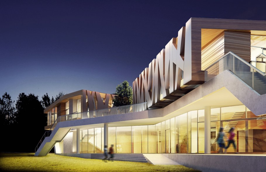 Культурный центр в Германии архитектура