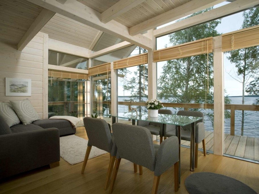 Патио в стиле Шале