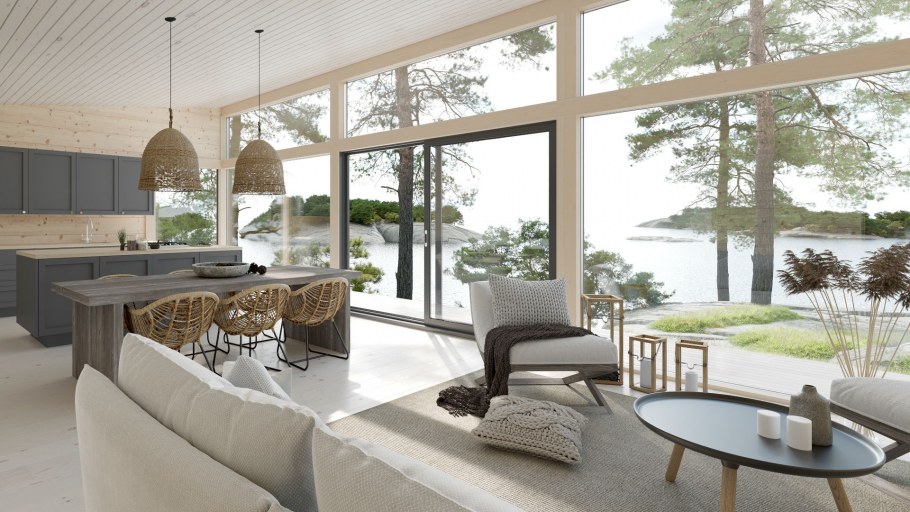 Деревянная веранда