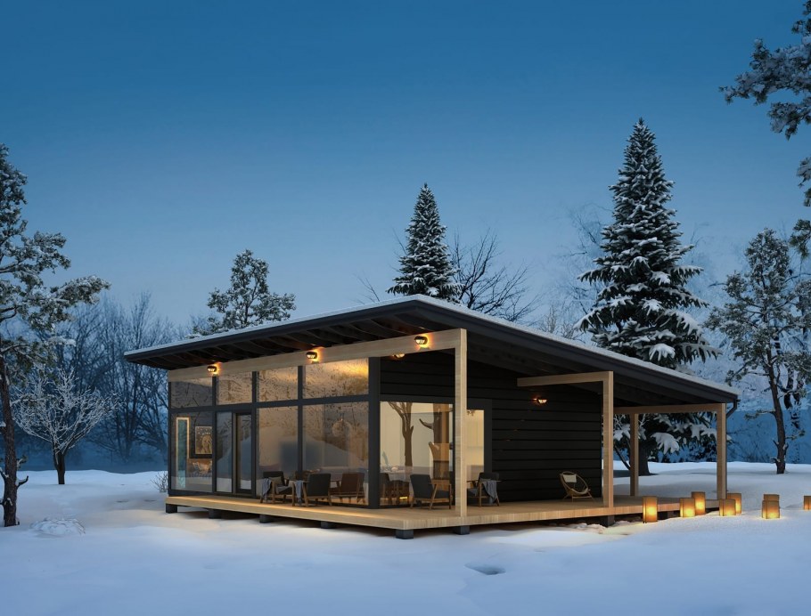 Загородный дом на Медном озере "Honka" 450м2