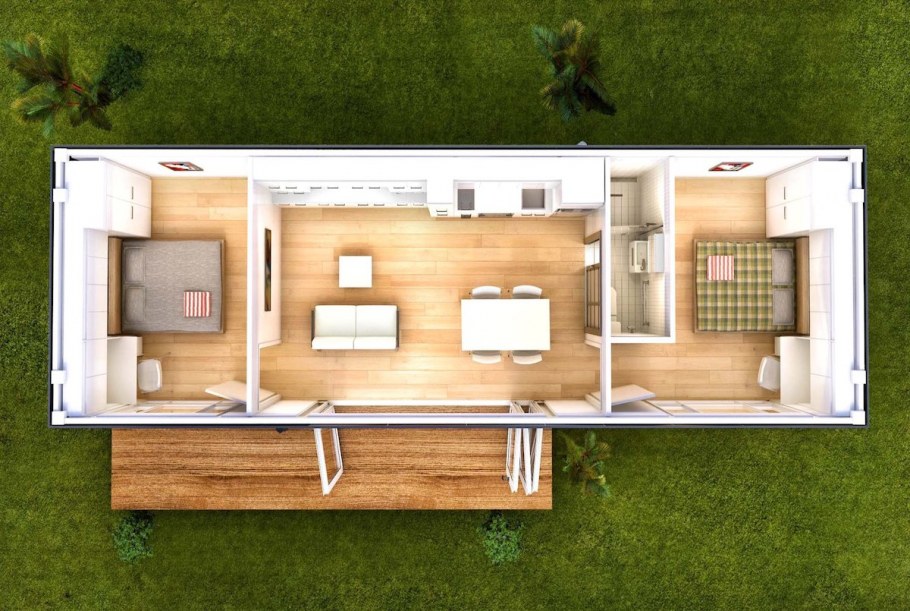 Маленький уютный домик