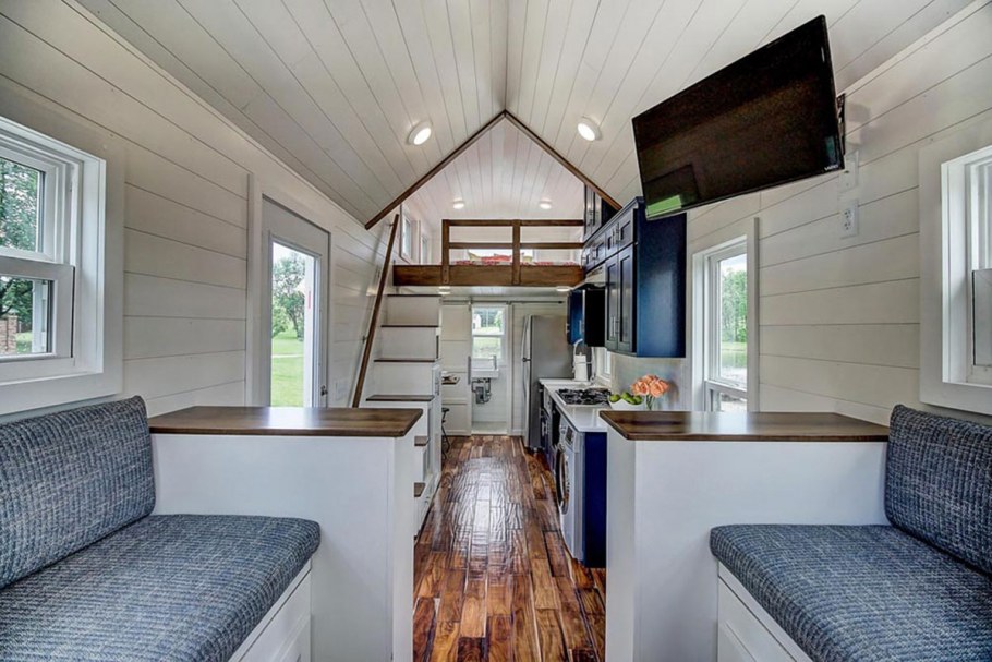 Мини-домик "tiny House" с кухней 7х4.8м