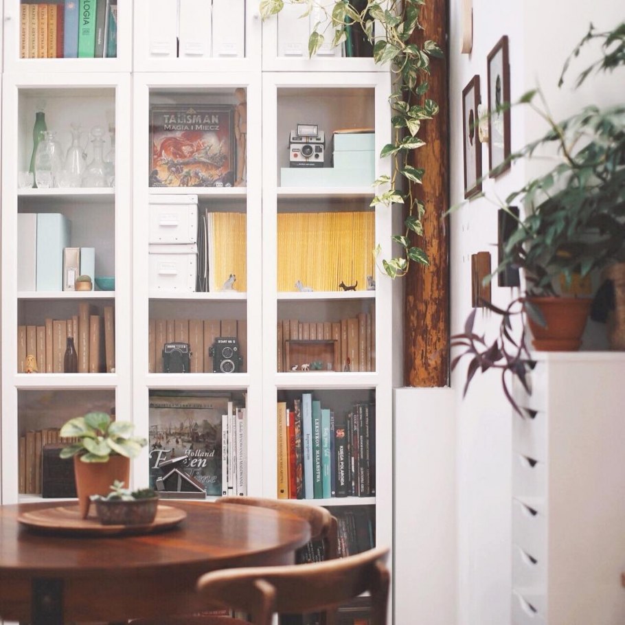 Ikea Billy стеллаж в интерьере