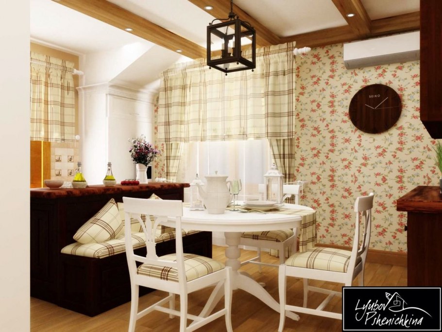 Кухни Прованс дизайн кухни в прованском стиле для маленькой кухни