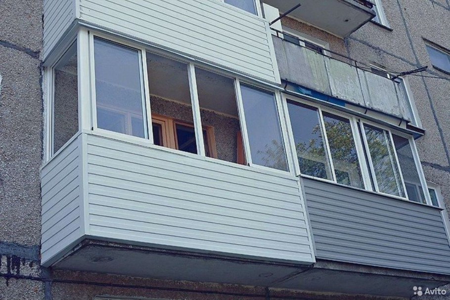 Балкон снаружи