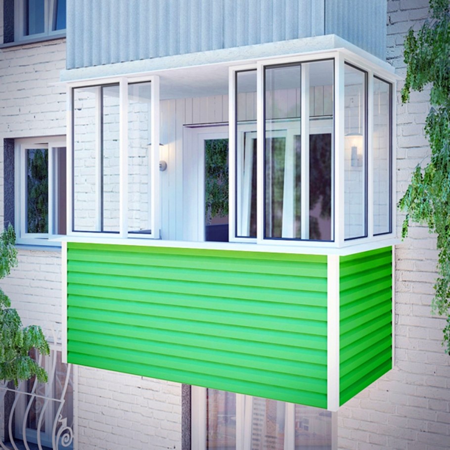 Остекление балконов