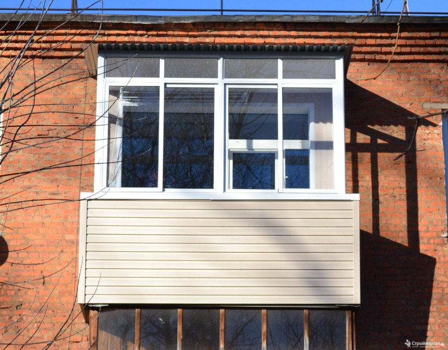 Балкон снаружи