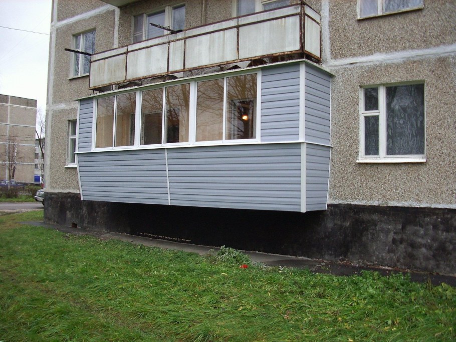 Пристройка балкона