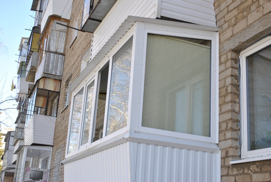 Лоджия вид с улицы