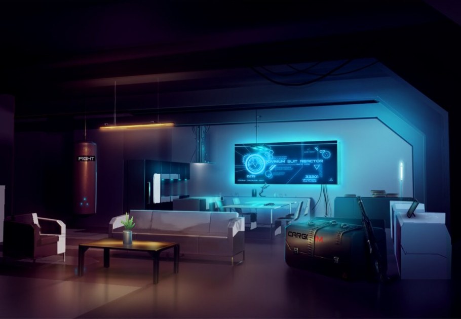 Комната Style Cyberpunk