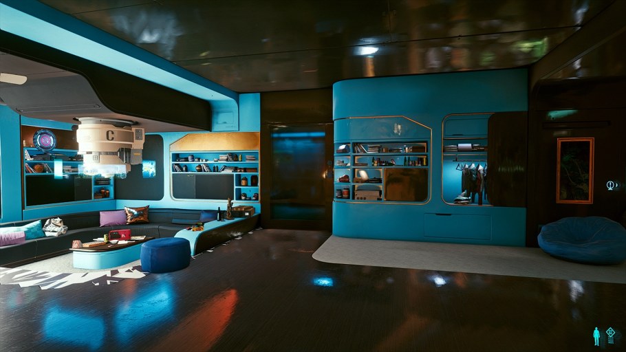 Неоновый бар Cyberpunk