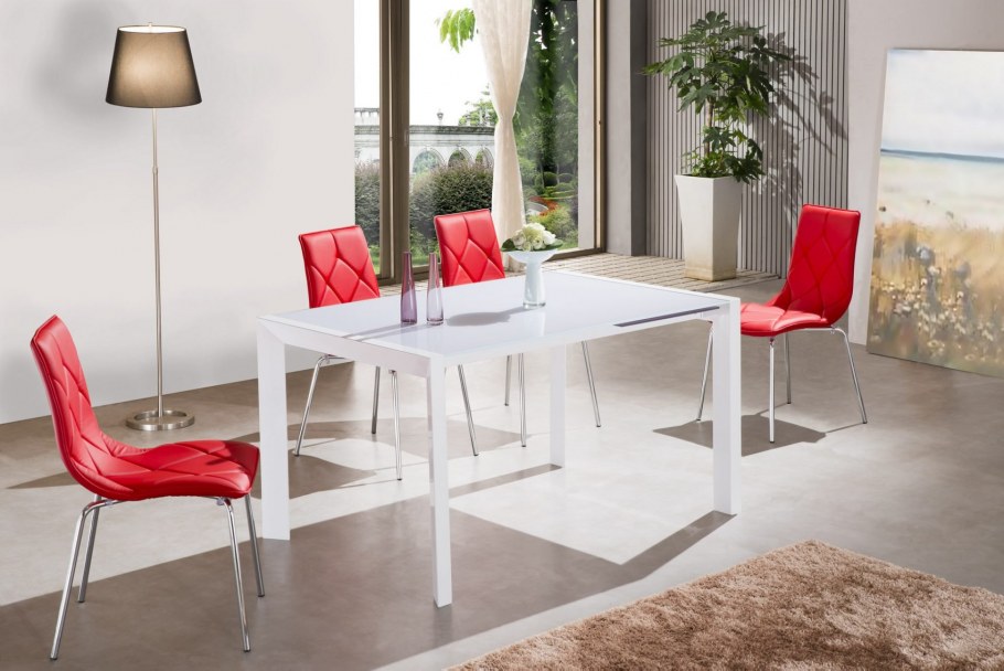 Стул Panton s Chair красный