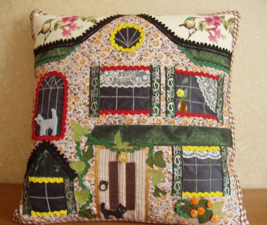 Домики из ткани