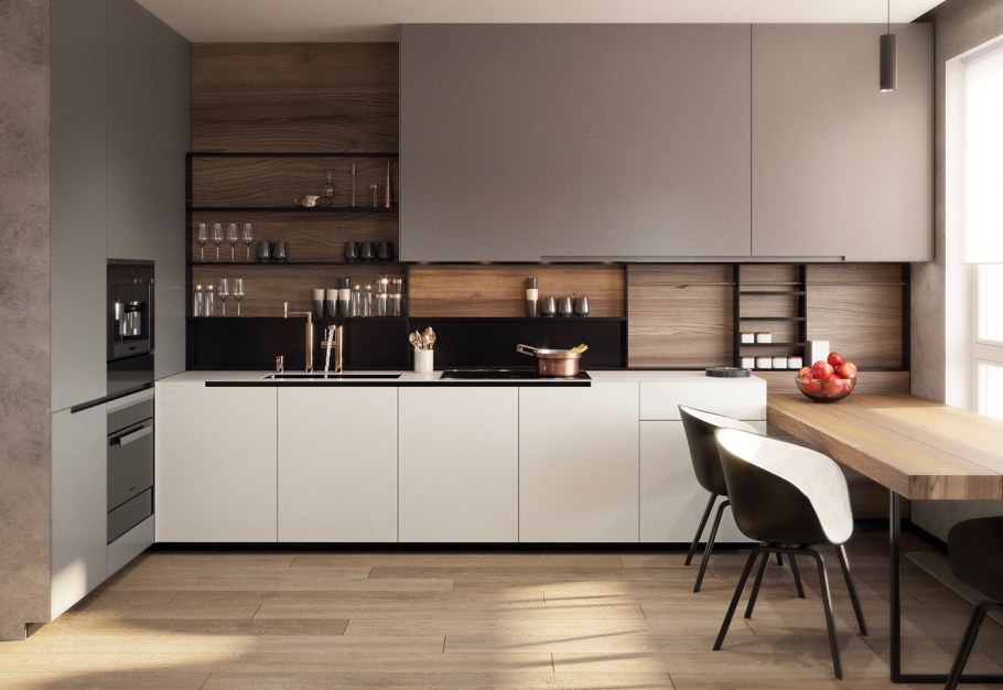 Fenix 0718 Grigio Londra кухня