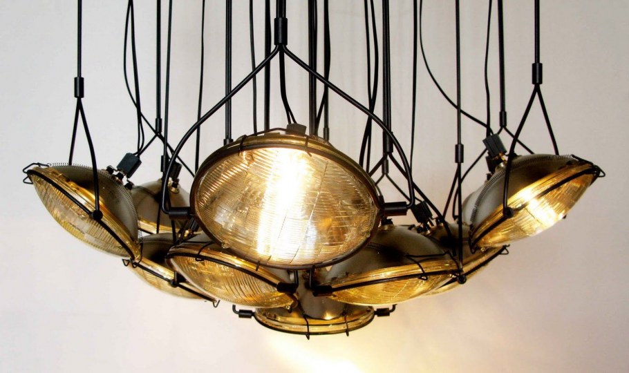 Стимпанк плафоны из колб