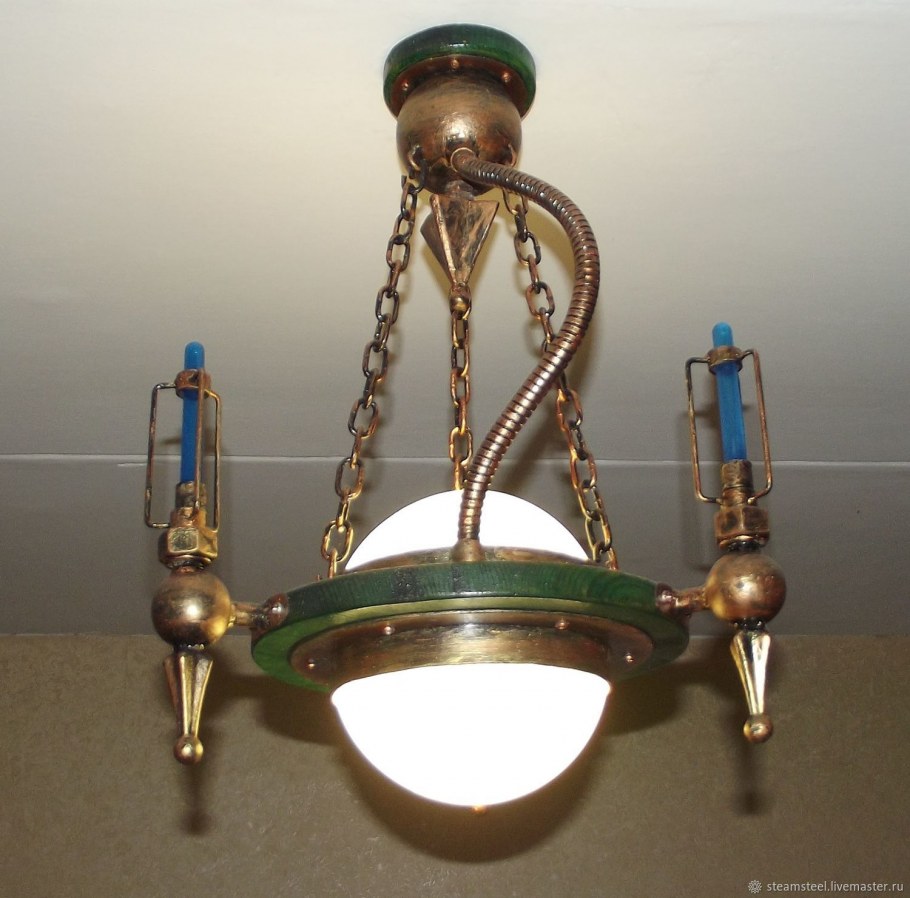 Светильники из запчастей