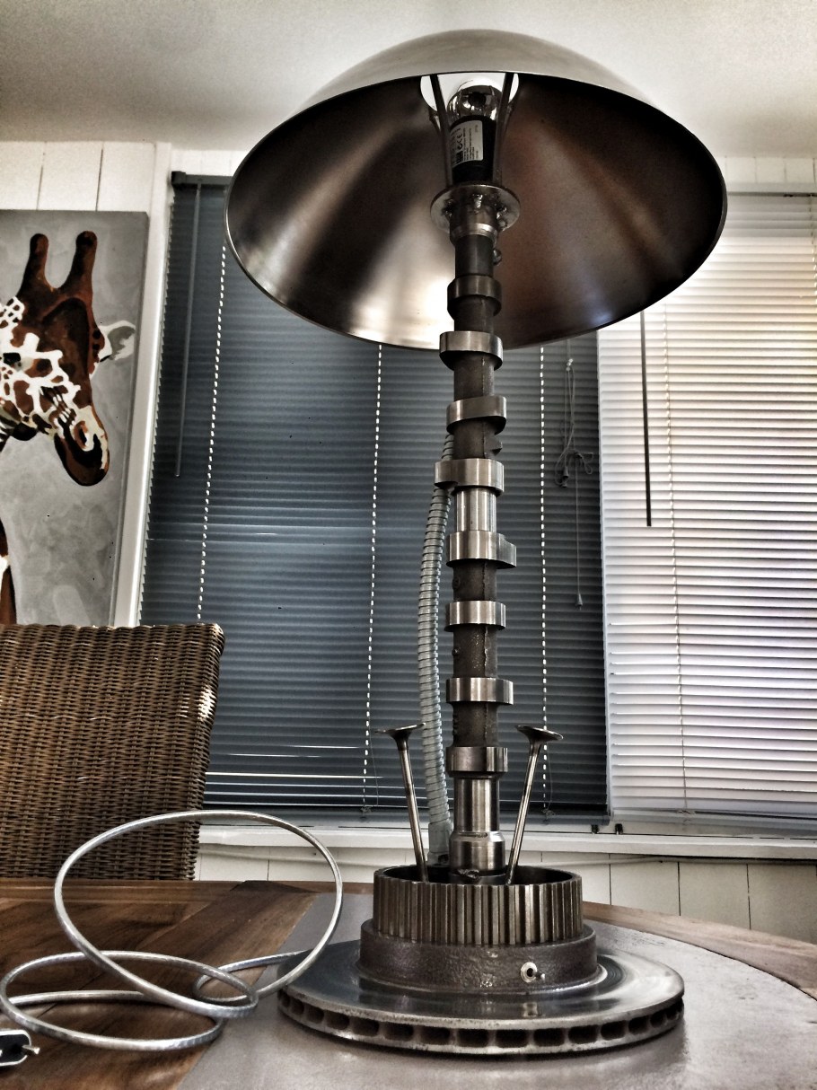 Торшер в стиле стимпанк