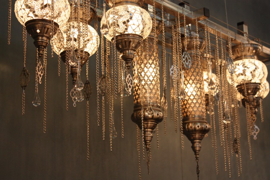 Люстра в стиле стимпанк