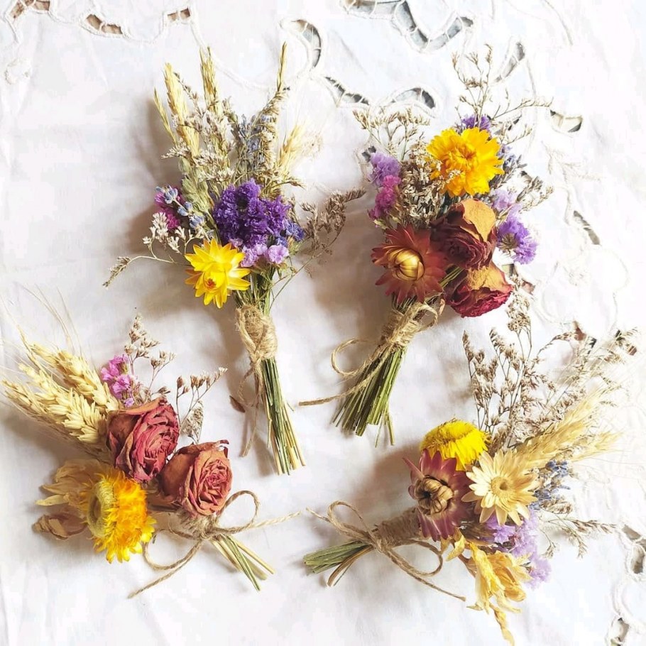 Флористика букеты из сухоцветов
