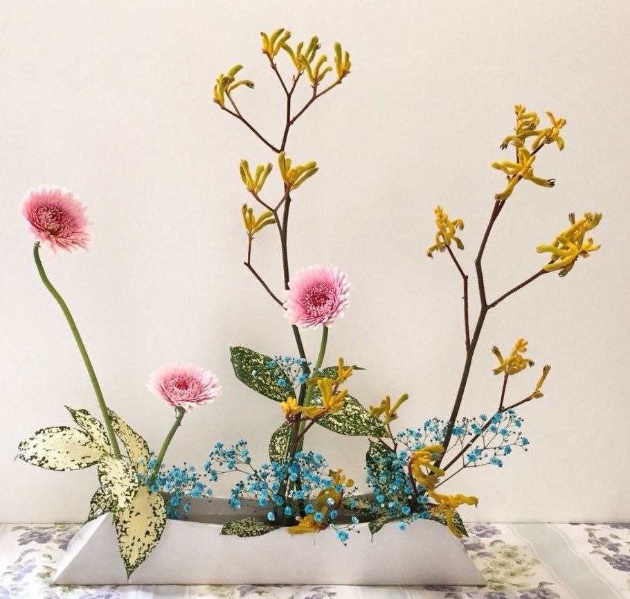 Флористические композиции из сухоцветов