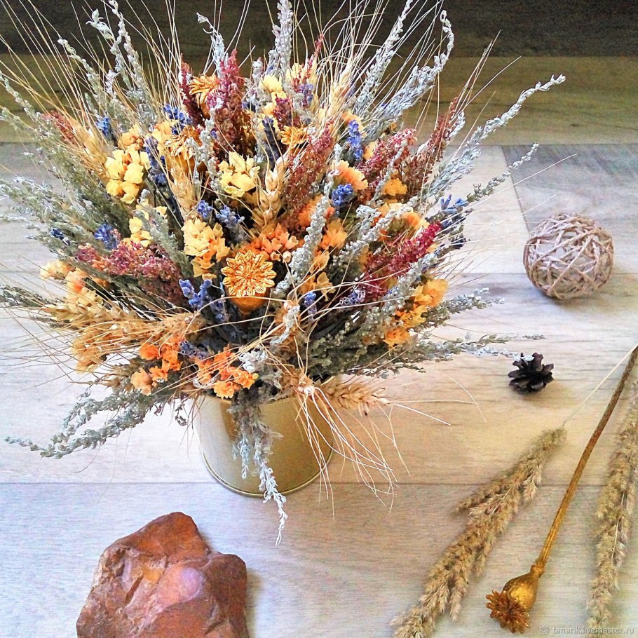 Рано из сухоцветов