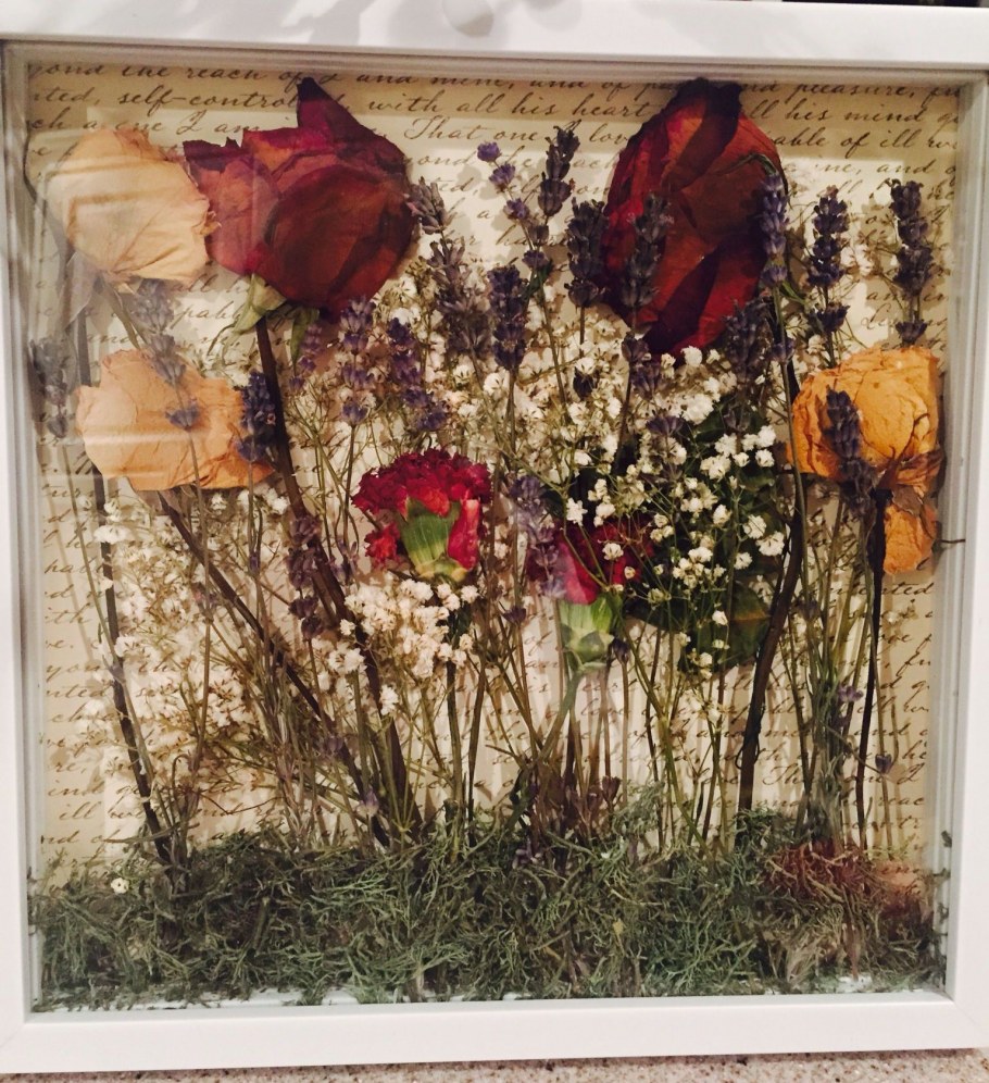 Декор из сухоцветов