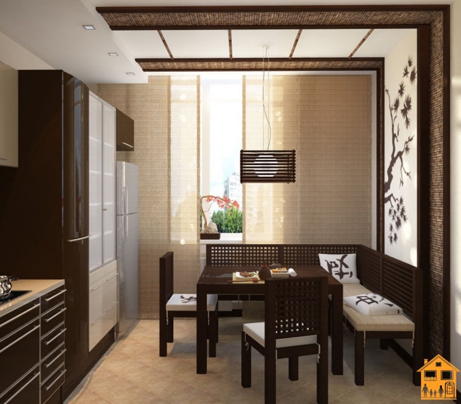 Кухня в японском стиле