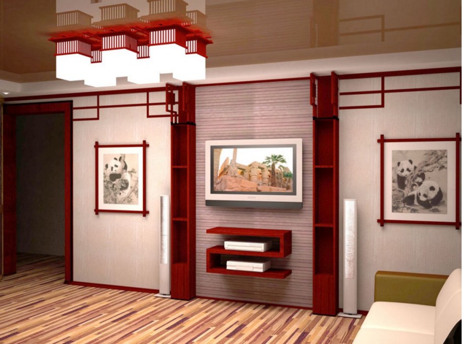 Мебель для гостиной в японском стиле