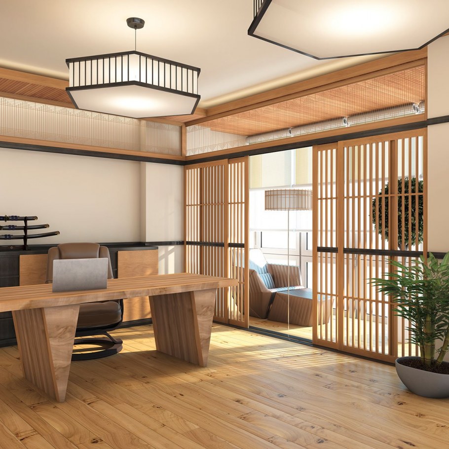 Японский Минимализм в интерьере