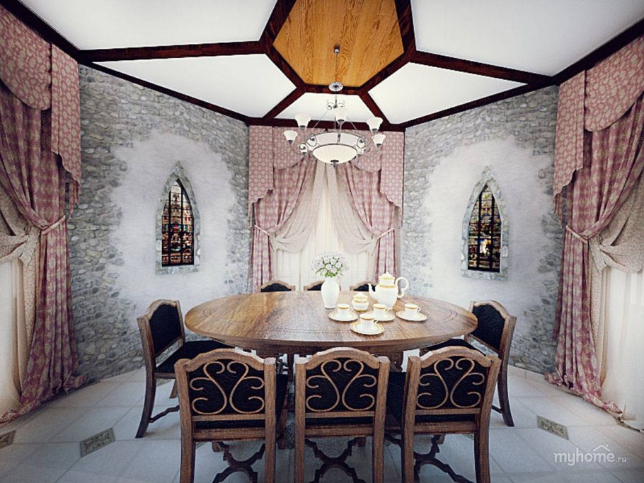 Столовая в стиле Готика