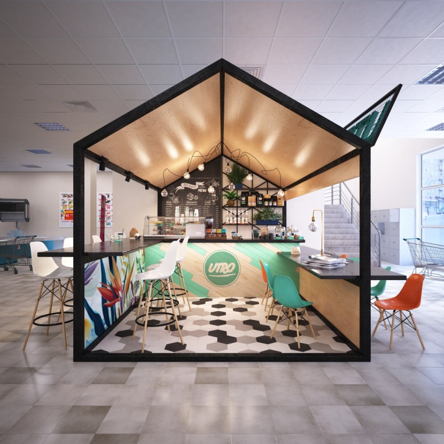 Интерьер кофейни