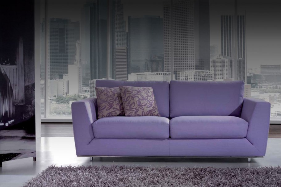Диван сиреневый фиолетовый